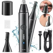 Тример VGR V613 універсальний 2 в 1 для носа вух та окантування з USB зарядкою вологозахистом