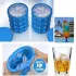 Форма ведро для льда Ice Cube Maker Genie для охлаждения напитков в бутылках Форма ведро для льда Ice Cube Maker Genie для охлаждения напитков в бутылках