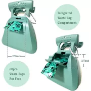 Набор для собак Pet Toilet – поводок с контейнером и совком для уборки, одноразовые пакеты в комплекте