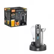 Погружной блендер 4в1, 2000Вт, RАF R 3001 + мерный стакан / Измельчитель кухонный