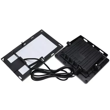 Уличный фонарь на столб мощностью 100 Вт с солнечной панелью и пультом