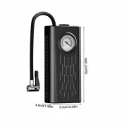 Портативный автомобильный компрессор AND1322, насос от прикуривателя 12V с манометром