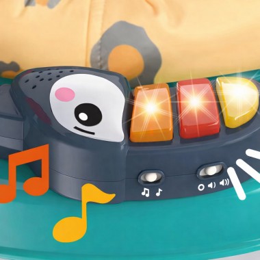 Детский игровой центр Fisher-Price Jumperoo с подсветкой и звуком / Развивающий игровой джемпер Бежевый Детский игровой центр Fisher-Price Jumperoo с подсветкой и звуком / Развивающий игровой джемпер Бежевый