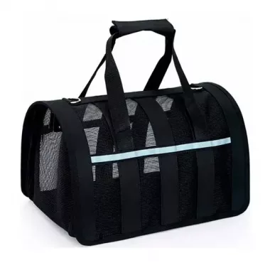 Черный Сумка переноска для кошек и собак CosmoPet CP-46 Черный Сумка переноска для кошек и собак CosmoPet CP-46