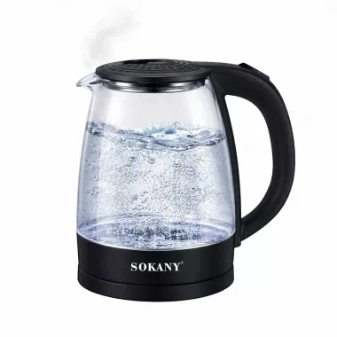 Электрический стеклянный чайник Sokany SK-SH-1097 Электрический стеклянный чайник Sokany SK-SH-1097