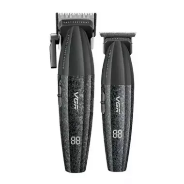 Професійний набір для стрижки волосся VGR V-640 Машинка та триммер з дисплеєм