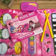 Интерактивный музыкальный пианино-коврик для детей