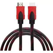Кабель HDMI-HDMI Donli оплетка, фериты, усиленный 20 м (V1.4)