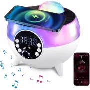 Портативная Bluetooth колонка с RGB-подсветкой, беспроводная колонка с диско-шаром на ножках BLTH-0322