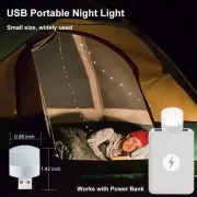 Портативний світильник-нічник LED від USB