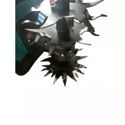 Аккумуляторный культиватор A-1039 для рыхления и прожигания огорода 2 акб 48В 2800Вт