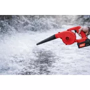 Повітродувка-пилосос 2в1 Червоний акумуляторний 48V/4А