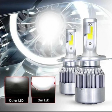 Комплект LED ламп C6 HeadLight H11 / Світлодіодні автомобільні LED лампи C6 H11