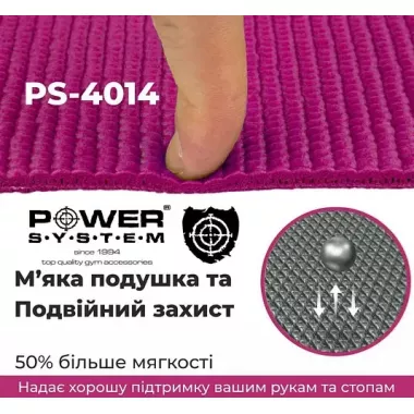 Коврик для йоги power system fitness yoga Коврик для йоги power system fitness yoga