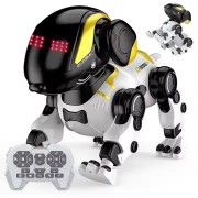 Интерактивная игрушка-робот в виде собаки, LH-R1S / Интерактивная собака-робот на радиоуправлении AND 5723