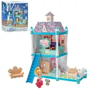 Детская игрушка Кукольный домик Snow Garden 556-66, 2 этажа, 72 детали, в коробке