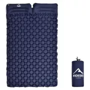 Матрас коврик надувной NMN-206 туристический с подушкой с чехлом 190 х 120 х 5 см Синий