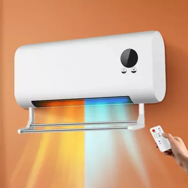 Обігрівач настінний SOKANY SK-18036 2000 Вт з пультом та сушаркою