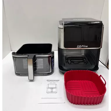 Фритюрница 13 л с двумя тенами 4200 Вт Zepline ZP-00340 Фритюрница 13 л с двумя тенами 4200 Вт Zepline ZP-00340