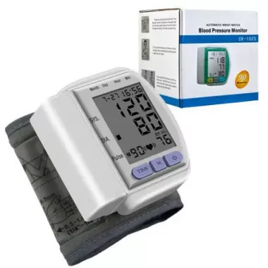 Автоматичний тонометр для вимірювання тиску пульсу на запясті Blood Pressure Monitor CK-102S