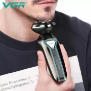 Профессиональная аккумуляторная бритва для бороды VGR V-323