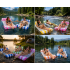 Надувной водный гамак, плот / Матрас для плавания Pool Loungers / Гамак для плавания с надувными камерами