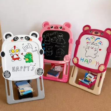 Детский мольберт для творчества и обучения с набором для рисования / Доска для рисования