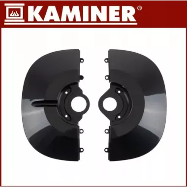 Колонный тепловентилятор Teesa 2000W с имитацией камина