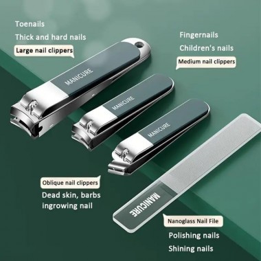 Маникюрно-педикюрный набор Nail Clipper Set 10 в 1 Маникюрно-педикюрный набор Nail Clipper Set 10 в 1