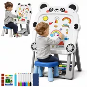 Детский мольберт для творчества и обучения с набором для рисования / Доска для рисования
