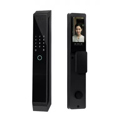 Дверний дзвінок з функцією розпізнавання облич LD SMART, біометричний сканер відбитків пальців, око/розумна камера/дверний замок