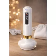 білий Вакуумний масажер для коригування фігури та антицелюлітного масажу з підігрівом