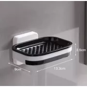 Настенный двухслойный держатель для мыла Soap Dish