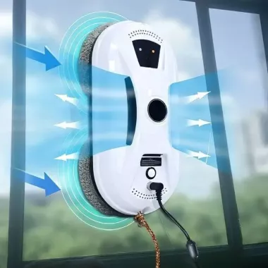 Робот для мойки окон IXIU Glass Cleaning Robot с пультом дистанционного управления Робот для мойки окон IXIU Glass Cleaning Robot с пультом дистанционного управления