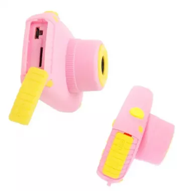 Дитячий фотоапарат Smart Kids Camera цифрова фотокамера, дитяча камера для фото жовтий Дитячий фотоапарат Smart Kids Camera цифрова фотокамера, дитяча камера для фото жовтий