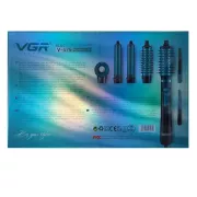 Фен-стайлер VGR 5 в 1 V-475 , Professional, 5 насадок, 1400 Вт зеленый