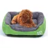 Лежанка - пуфик для кошек и собак Зеленая S(40*25)