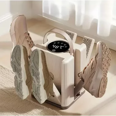 Сушилка для обуви, электросушилка на 3 пары с таймером от 30 до 120 минут быстрой сушки ботинок с ультрафиолетом, вертикальная с антибактериальным эффектом