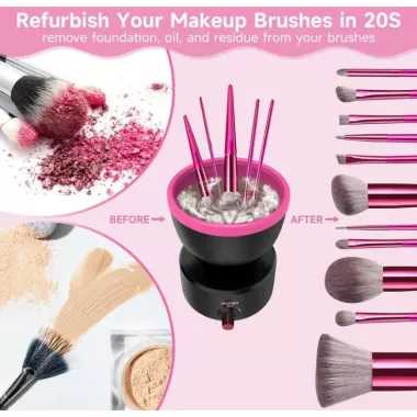 Электро очиститель для кисточек , силиконовый автоматический очиститель AND 1-45 Электро очиститель для кисточек , силиконовый автоматический очиститель AND 1-45