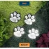 Светильник Solar Paw Print Lights на солнечной батарее 4 шт