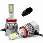 Комплект LED ламп C6 HeadLight H11 / Світлодіодні автомобільні LED лампи C6 H11