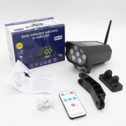 Вуличний ліхтар / Муляж камери відеоспостереження з датчиком руху та сонячною панеллю BK-36