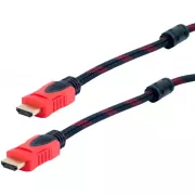 Кабель HDMI-HDMI Donli оплетка, фериты, усиленный 30 м (V1.4)