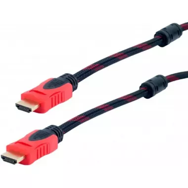 Кабель HDMI-HDMI Donli оплетка, фериты, усиленный 30 м (V1.4)