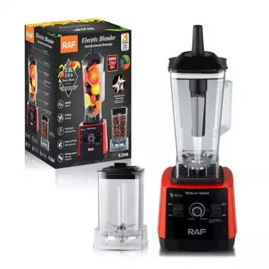 Мощный и многофункциональный блендер RAF-2840, 2.5L, 2400 Вт, 2 в 1 Мощный и многофункциональный блендер RAF-2840, 2.5L, 2400 Вт, 2 в 1