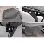 Раскладная кровать с ножками/раскладушка