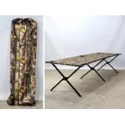 Зеленая Кровать-раскладушка походная