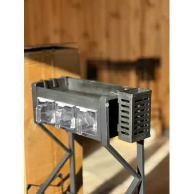 Органайзер для приправ kitchenware AND-2, двухъярусная стойка для посуды + спецовница, многофункциональная сушилка посуды и для специй, вместительная полка для специй с кухонными шкафами Органайзер для приправ kitchenware AND-2, двухъярусная стойка для посуды + спецовница, многофункциональная сушилка посуды и для специй, вместительная полка для специй с кухонными шкафами