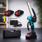 Аккумуляторная цепная пила с индикатором масла Chain Saw 8'' 36V 4Ah 2 АКБ