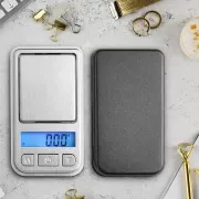 Карманные ювелирные весы с защитной крышкой, компактного размера 0,01 г – 200 г